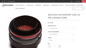 Deutsch Autosport - 20 Pin Connectors