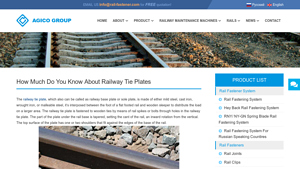 Rail Fastener - Railway Tie Plates