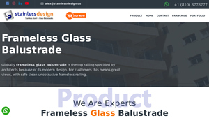 Railing USA - Frameless Glass Balustrade