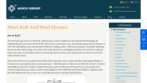 Railway Fasteners - Steel Rail Types