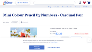 Rainbow Resource - Mini Colour Pencil By Numbers
