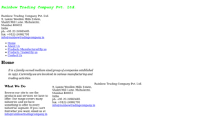 Rainbow Trading Company - Manufacturing & Trading Solutions