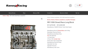 Ramey Racing - RR1100K Street/Race Long Block