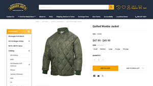 Ranger Joe's - Quilted Woobie Jacket
