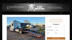 Raub Industries - Haul-&-Tow Bed