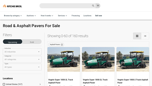 Ritchie Bros. - Road & Asphalt Pavers