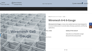 Rebar.Shop - Wiremesh 6x6 6-Gauge