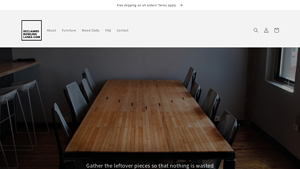 Reclaimed Bowling Lanes - Unique Wood Tables
