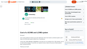 GC/MS & LC/MS Systems - Pricing Overview