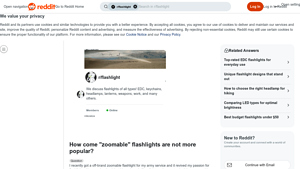 Reddit - Zoomable Flashlights Insights