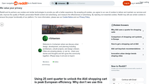 Aldi - Shopping Cart Efficiency