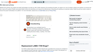 LAMA - Replacement 1749 Hinge