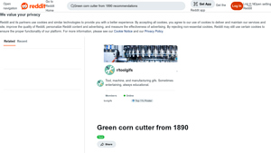 Reddit - Green Corn Cutter
