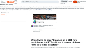 CRTemuDriver - Enhanced CRT Gaming Experience