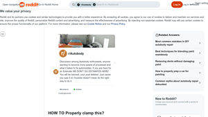 Reddit - Long Clamps for Metal Work