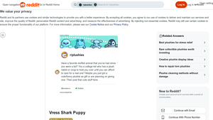 Vress - Shark Puppy Plush Toy