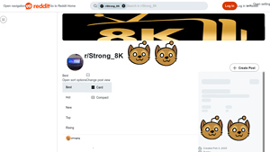 Strong 8K - Community Support
