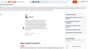 Veto Mosquito - Icaridin Repellent