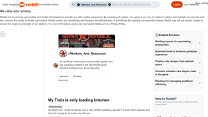 Reddit - Train Loading System