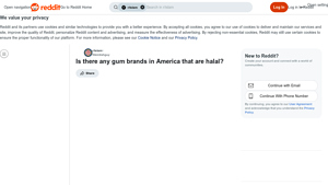 Halal Gum Brands - Best Options in America