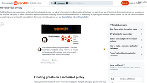 Reddit - Motorized Ghost Pulley System