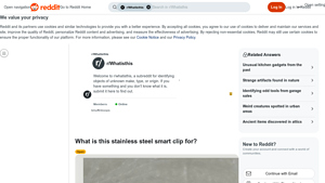 Reddit - Innovative Paper Clip Alternative
