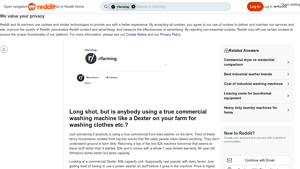 Dexter - 30lb Commercial Washing Machine