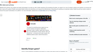 Reddit - Sniper Arcade Game