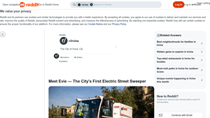 Reddit - Evie: The City's First Electric Street Sweeper