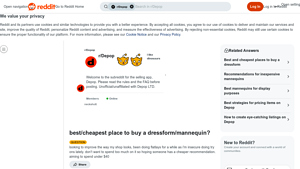 Dress Forms - Affordable Options