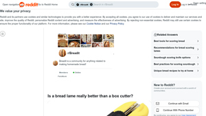 Bread Lame vs. Box Cutter - Key Comparison