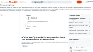 ShoeClean - Wearable Shoe Wash