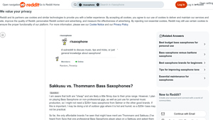 Sakkusu - Bass Saxophone