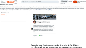 Loncin - AC4 250cc Motorcycle