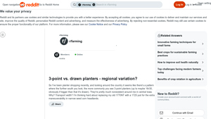 Reddit - 3-Point and Drawn Planters