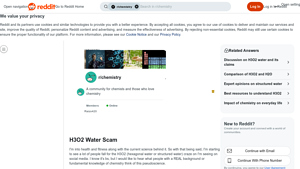 H3O2 - Structured Water