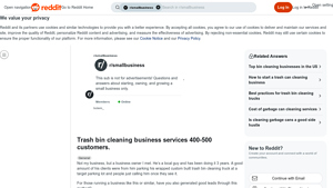 Trash Bin Cleaning - Custom Mobile Services