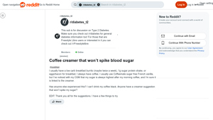Reddit - Coffee Creamer Suggestions