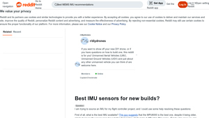 Reddit - Key Inertial Sensors