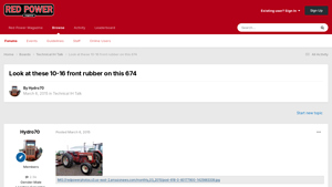 International Harvester - 674 Tractor
