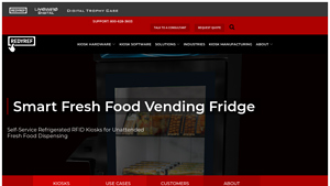REDYREF - Smart Fresh Food RFID Vending Machine Kiosk