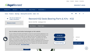 Regal Rexnord - KS2 Seals & Bearing Kits
