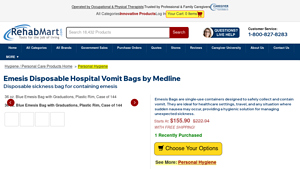 Medline - Emesis Disposable Hospital Vomit Bags