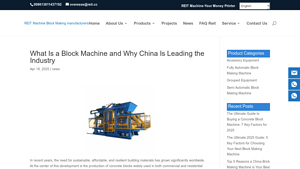 REIT Machine - Block Making Machines