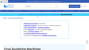 RejuvaFresh - Cryotherapy Machines
