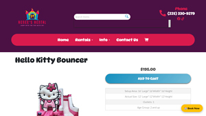 Renee's Rentals - Hello Kitty Bouncer