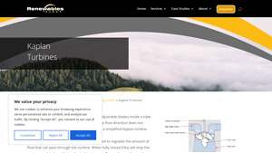 Renewables First - Kaplan Turbines