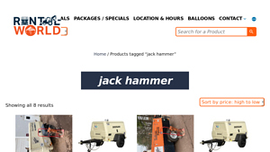 Rental World - Air Compressor Package 2