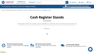 Restaurant Supply - Cash Register Stands