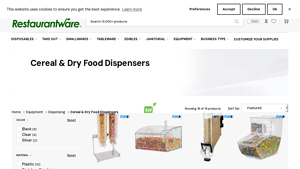 Restaurantware - Food Dispensers